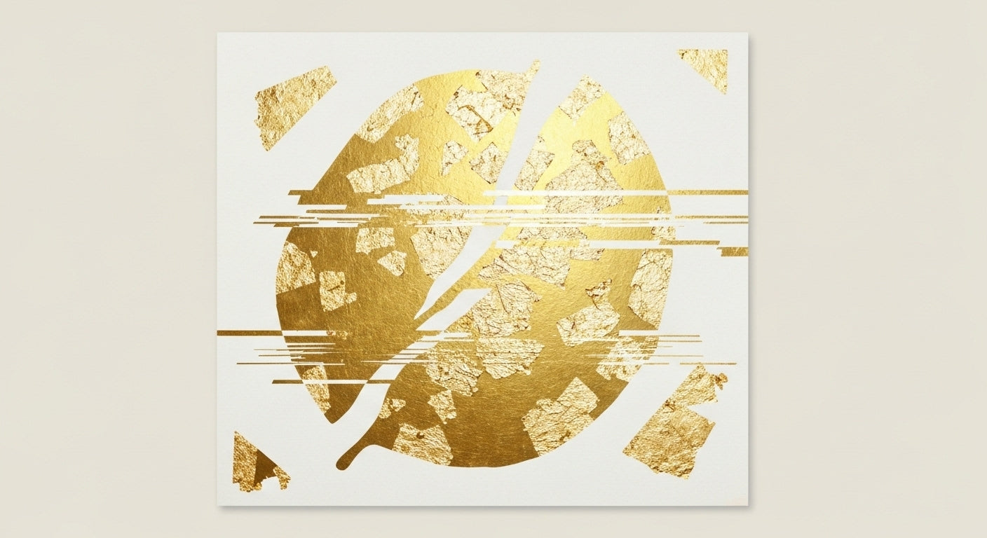 Gold Leafing Painting by Professors Gallery