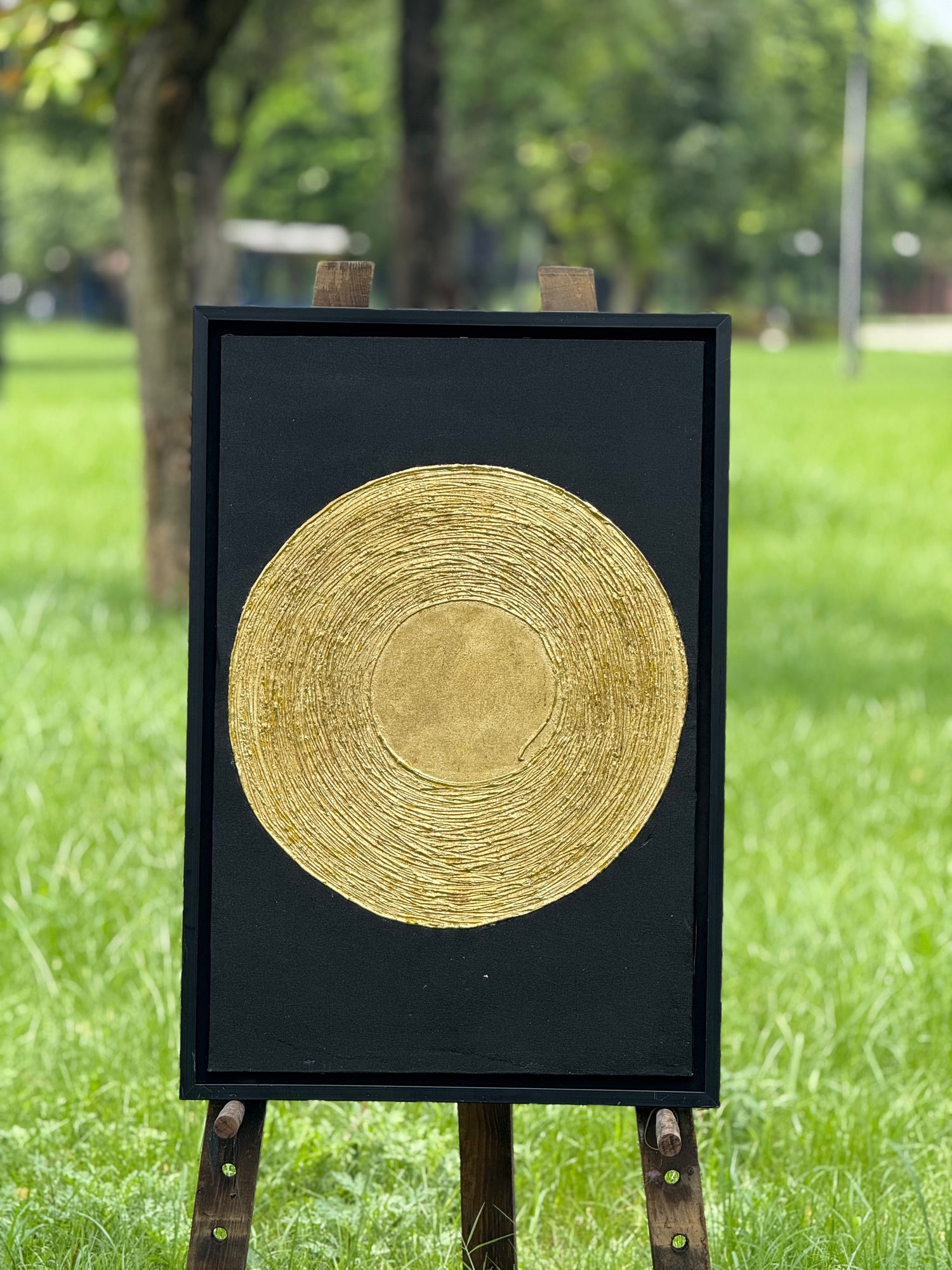 Golden Mirage - Portrait Palette Painting by Professor's Gallery