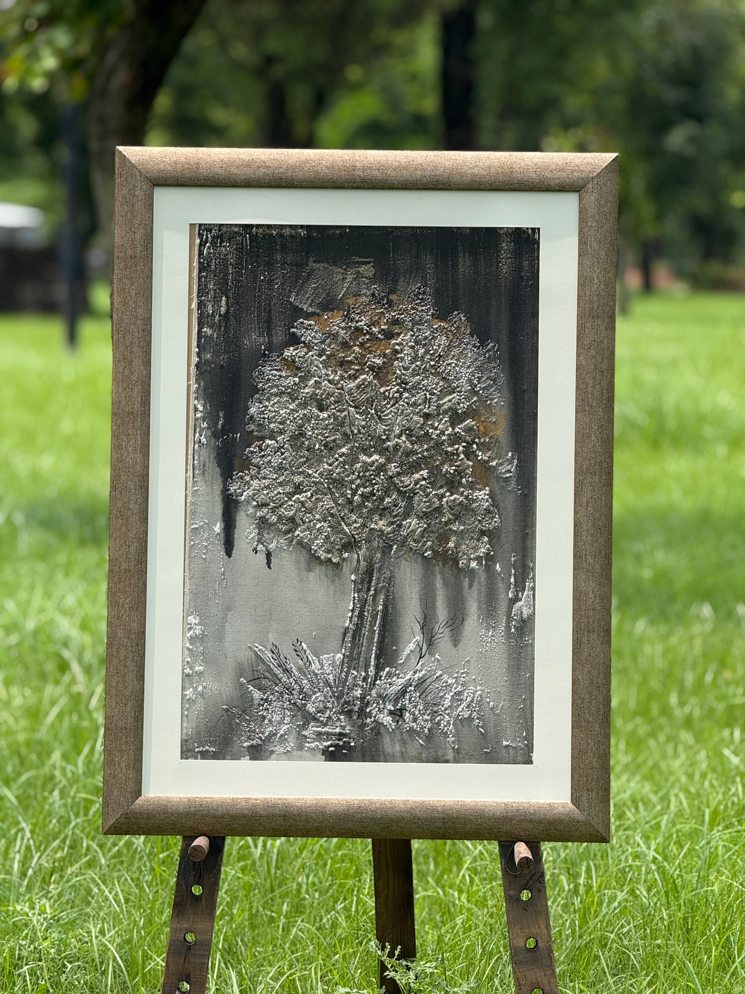 Ashen Bloom – Portrait Palette Painting by Professor's Gallery