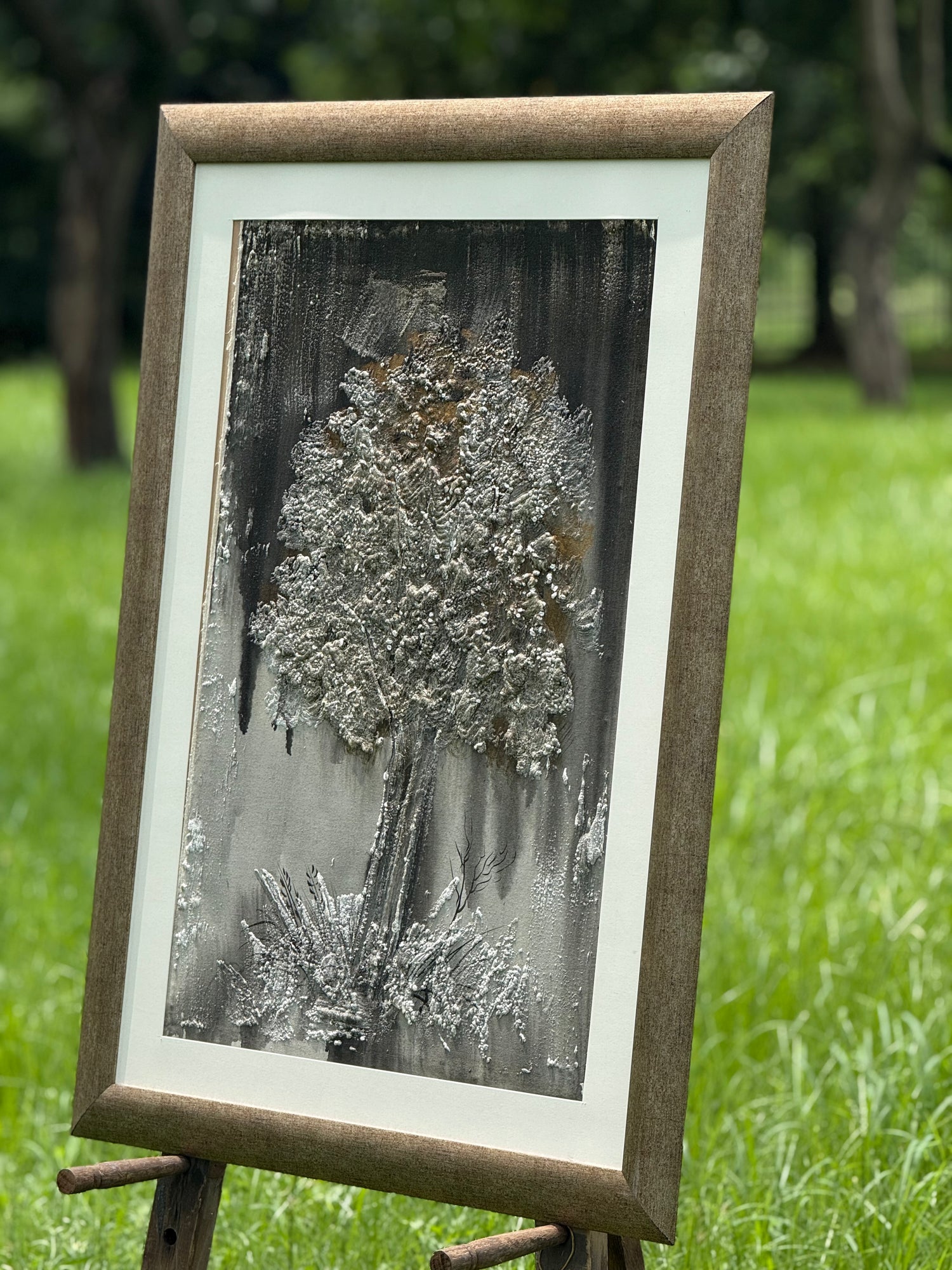 Ashen Bloom – Portrait Palette Painting by Professor's Gallery