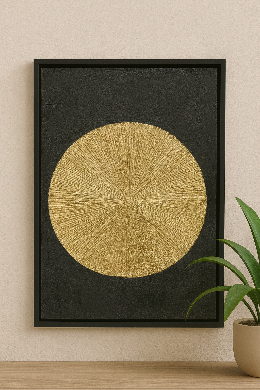 Golden Mirage - Portrait Palette Painting by Professor's Gallery