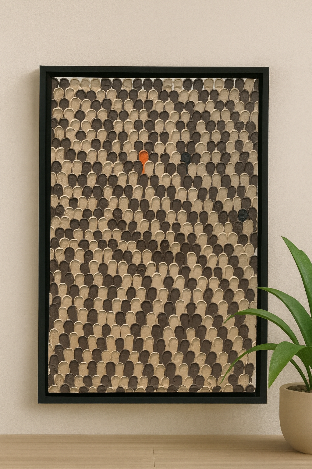 The Standout – Portrait Palette Painting by Professor's Gallery