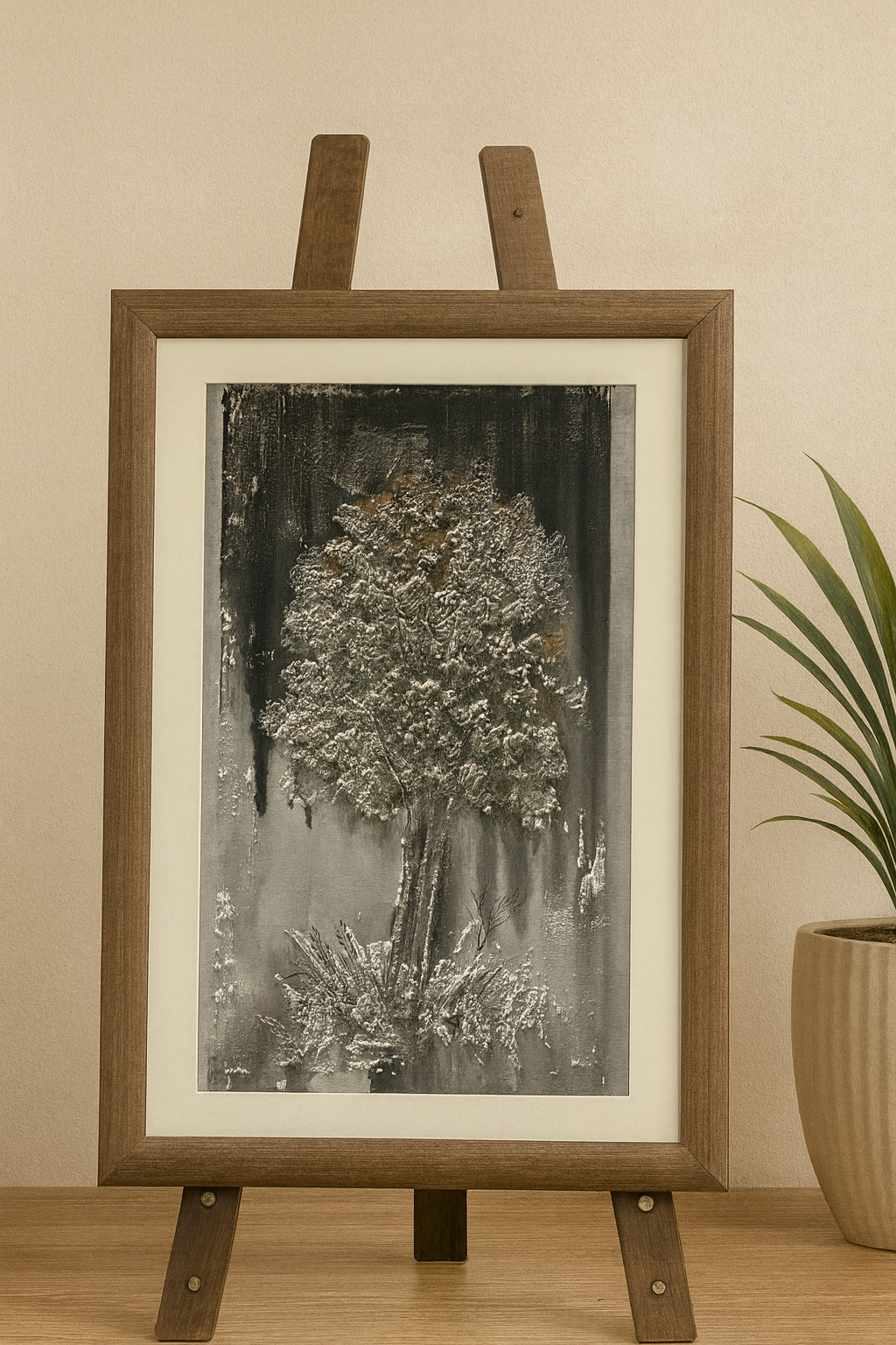Ashen Bloom – Portrait Palette Painting by Professor's Gallery