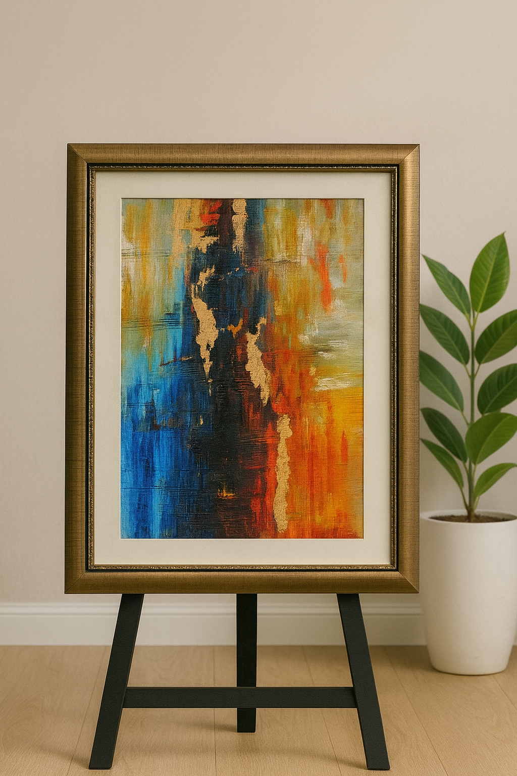 Molten Spectrum – Portrait Palette Painting by Professor's Gallery