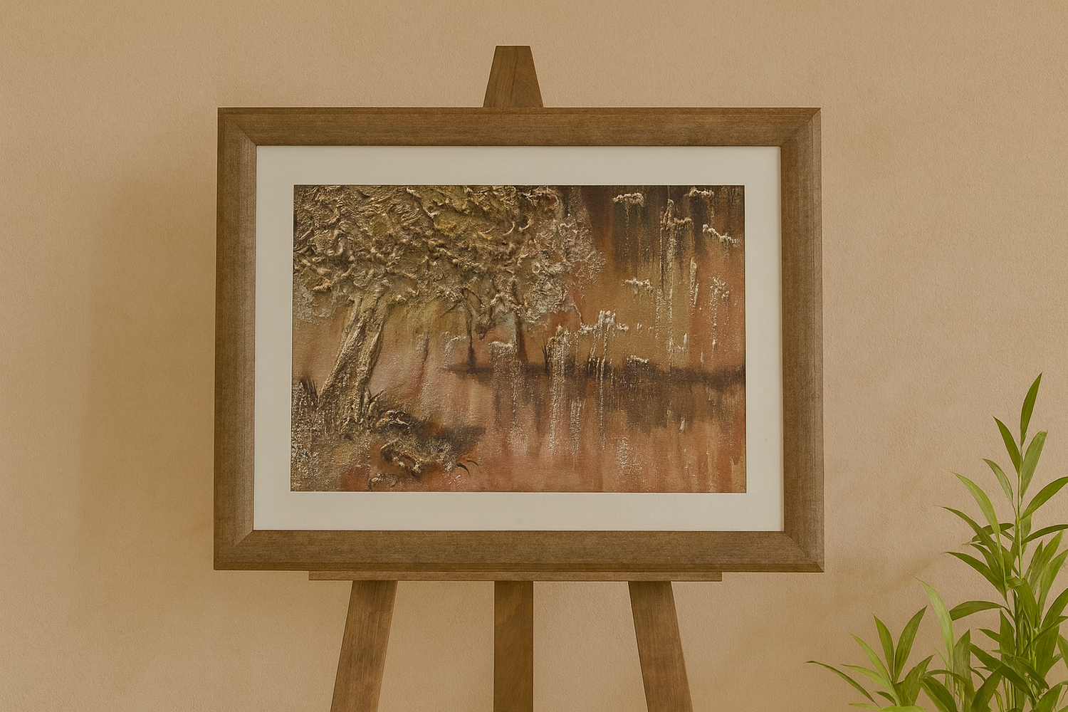 Echoes in Bronze – Landscape Palette Knife by Professor's Gallery